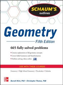 Schaum's Outline of Geometry, 5th Edition (Schaum's Outline Series)