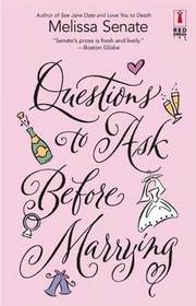 Questions To Ask Before Marrying (Red Dress Ink)