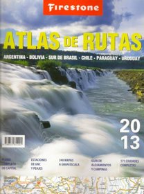 Argentina Atlas de Rutas Firestone 2013 (Spanish Edition)