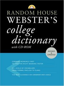 Random House Webster's College Dictionary with CD-ROM