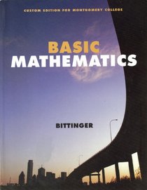 Basic Mathematics - Custom Edition for Montgomery College