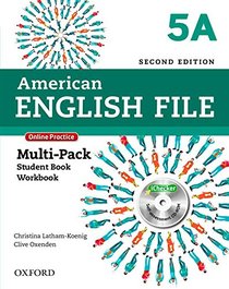 American English File Second Edition: Level 5 Multi-Pack A: With Online Practice and iChecker