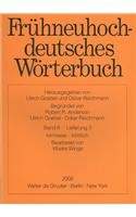 Frühneuhochdeutsches Wörterbuch: Band 8 Liefrung 3 kirchweihung - (German Edition)