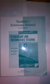 Student's Solutions Manual for use with Elementary and Intermediate Algebra:  A Unified Approach