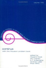 Continua (Lecture Notes in Pure and Applied Mathematics)