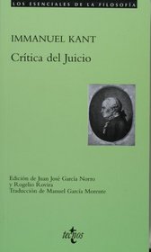 Critica del Juicio (Los Esenciales De La Filosofia / the Essentials of Philosophy) (Spanish Edition)