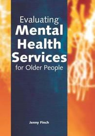 Mental Health Of Older People