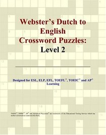 Webster's Dutch to English Crossword Puzzles: Level 2