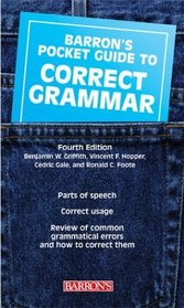 Barron's Pocket Guide to Correct Grammar (Barron's Pocket Guides)