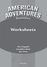 American Adventures Elementary: Worksheets