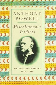 Miscellaneous Verdicts : Writings on Writers