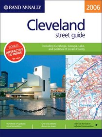 Rand McNally 2006 Cleveland street guide including Cuyahoga, Geauga, Lake, and portions of Lorain County