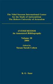 Antisemitism: Volume 20
