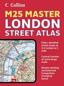 Collins London M25 Master Street Atlas (Collins Travel Guides)