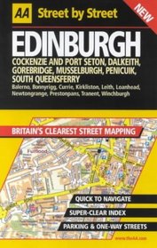 AA Street by Street: Edinburgh, Cockenzie and Port Seton, Dalkeith, Gorebridge,: Cockenzie and Port Seton, Dalkeith, Gorebridge, Musselburgh, Penicuik, South Queensferry