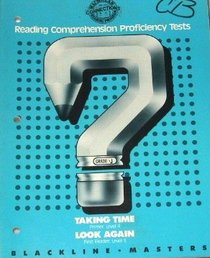 Macmillan Connections Reading Comprehension Proficiency Tests Blackline Masters Grade 1 (Taking Time & Look Again, Levels 4 & 5)