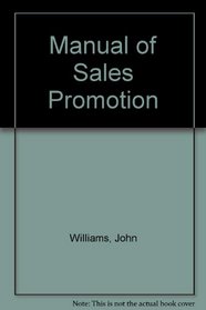 Manual of Sales Promotion