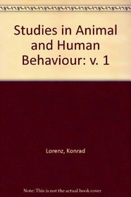 Studies in Animal and Human Behaviour (v. 1)