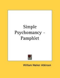 Simple Psychomancy - Pamphlet