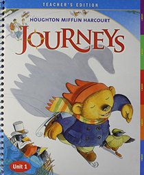 Houghton Mifflin Harcourt Journeys Reading Adventure: Teacher's Edition Unit 1 Grade K 2012