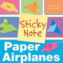 Sticky Note Paper Airplanes