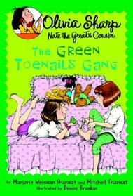 The Green Toenails Gang (Turtleback School & Library Binding Edition) (Olivia Sharp Nate the Great's Cousin)