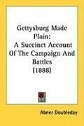 Gettysburg Made Plain: A Succinct Account Of The Campaign And Battles (1888)