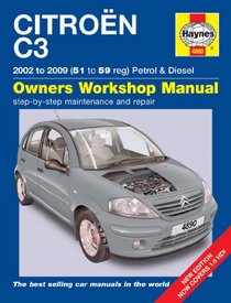 Citroen C3 Petrol & Diesel 02 09 (Haynes Service & Repair Manual)