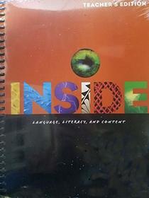 Inside: Language, Literacy, and Content - Level B (Teacher's Edition)
