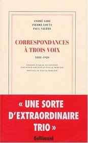 Correspondances  trois voix (French Edition)
