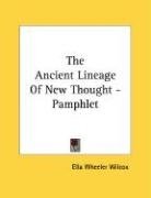 The Ancient Lineage Of New Thought - Pamphlet