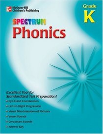 Spectrum Phonics, Grade K