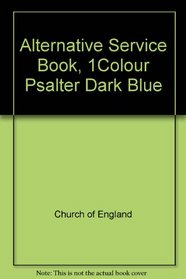 Alternative Service Book, 1Colour Psalter Dark Blue