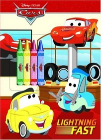 Cars: Lightning Fast (Color Plus Chunky Crayons)