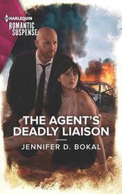 The Agent's Deadly Liaison (Wyoming Nights, Bk 4) (Harlequin Romantic Suspense, No 2190)