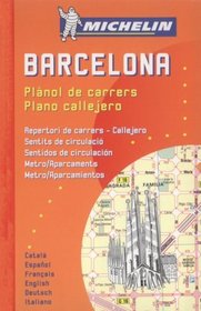 Michelin Barcelona Mini-Spiral Atlas No. 2040 (Michelin Maps & Atlases)