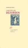 Concierto del desorden/ Concert of Disorder (Calambur Poesia) (Spanish Edition)