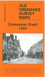 Cirencester East 1920: Gloucestershire Sheet 51.11 (Old Ordnance Survey Maps of Gloucestershire)