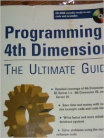 Programming 4th Dimension: The ultimate guide