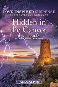 Hidden in the Canyon (Love Inspired Suspense, No 1104) (True Large Print)