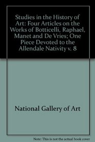 Studies in the History of Art, Volume 8