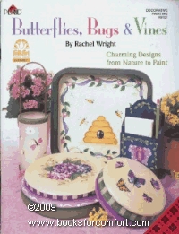 Butterflies, Bugs and Vines (Decorative Painting # 9707)