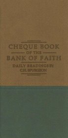 Chequebook of the Bank of Faith: Daily Readings Tan/Green