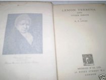 Lemon Verbena and Other Essays (Essay index reprint series)