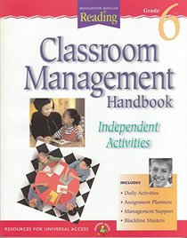 Reading: Classroom Management Handbook/independent Activities