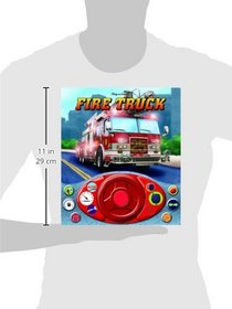 Fire Truck Steering Wheel Sound Book (Little Drivers Steering Wheel Sound Book)