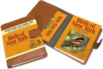 Birds of New York Field Guide and Audio CDs Leather Set