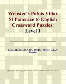 Webster's Patois Villar St Pancrace to English Crossword Puzzles: Level 1
