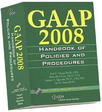 GAAP 2008: Handbook of Policies and Procedures
