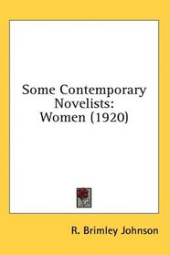 Some Contemporary Novelists: Women (1920)